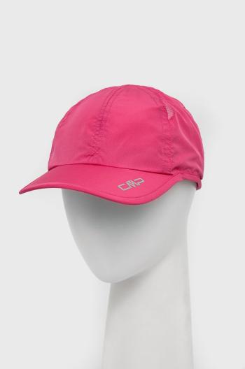 Čepice CMP růžová barva, s potiskem