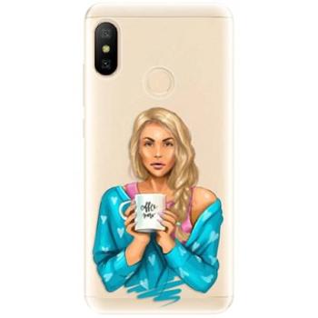 iSaprio Coffe Now - Blond pro Xiaomi Mi A2 Lite (cofnoblo-TPU2-MiA2L)