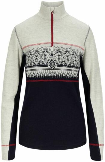 Dale of Norway Moritz Basic Womens Sweater Superfine Merino Navy/White/Raspberry L Svetr