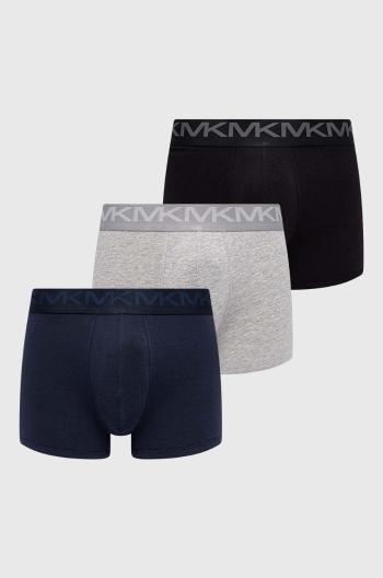 Boxerky Michael Kors 3-pack pánské, tmavomodrá barva, 6BR1X10033