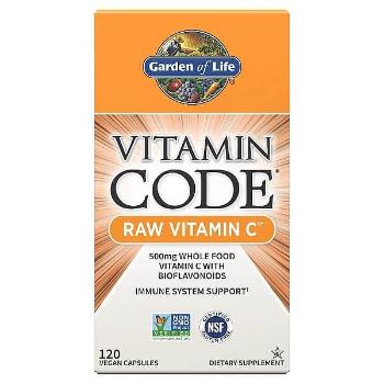 Garden of Life Vitamín C - RAW Vitamin Code - 120 kapslí