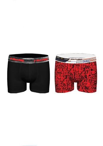 Pánské boxerky John Frank JF2BBID03 2PACK XL Dle obrázku