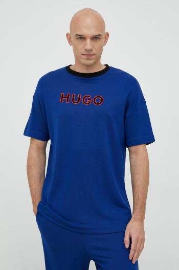 Tričko HUGO s aplikací