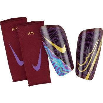 Nike MERCURIAL LITE Pánské fotbalové chrániče, vínová, velikost M