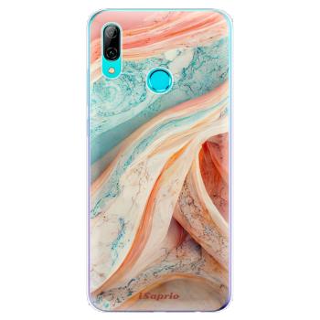 Odolné silikonové pouzdro iSaprio - Orange and Blue - Huawei P Smart 2019