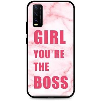 TopQ Kryt LUXURY Vivo Y20s pevný Girl Boss 70903 (Sun-70903)