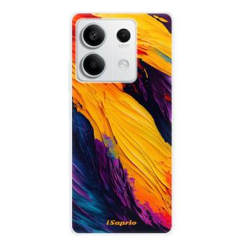 Odolné silikonové pouzdro iSaprio - Orange Paint - Xiaomi Redmi Note 13 5G