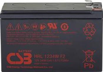 Olověný akumulátor CSB Battery HRL 1234W high-rate longlife HRL1234WF2-FR, 8.5 Ah, 12 V