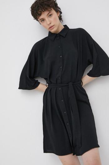 Šaty JDY černá barva, mini, oversize