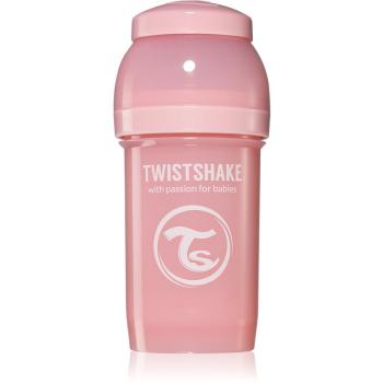 Twistshake Anti-Colic Pink kojenecká láhev anti-colic 180 ml
