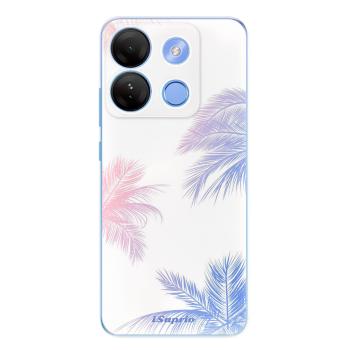 Odolné silikonové pouzdro iSaprio - Digital Palms 10 - Infinix Smart 7