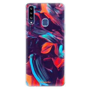 Odolné silikonové pouzdro iSaprio - Color Marble 19 - Samsung Galaxy A20s