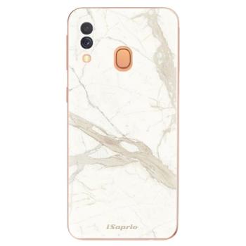 Odolné silikonové pouzdro iSaprio - Marble 12 - Samsung Galaxy A40