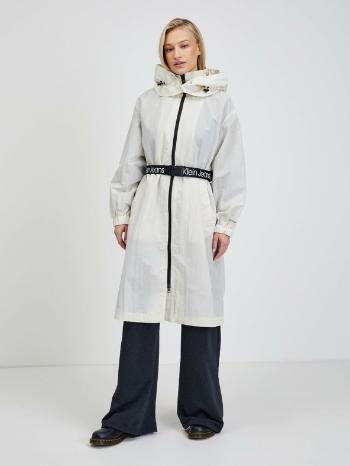 Calvin Klein Jeans Parka Bílá