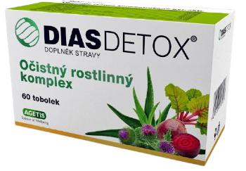 Dias Detox Očistný rostlinný komplex 60 tobolek