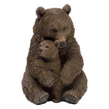 Sada 2 ks – Dekorativní předmět Cuddle Bear Family 26 cm