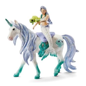 schleich ® Mořská panna na mořském jednorožci 42509