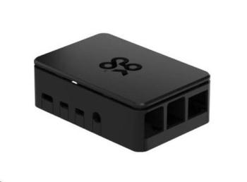 Okdo krabička pro Raspberry Pi 4B, černá, CAS034