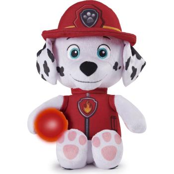 Spin Master Paw Patrol velké uspávací plyšové hračky Marshall s baterkou