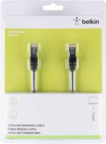 Síťový kabel RJ45 Belkin A3L981BT10MBKHS, CAT 6, S/FTP, 10.00 m, černá