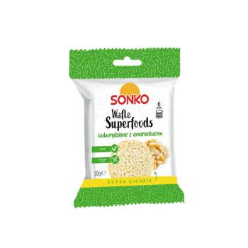 Kukuřičné chlebíčky s amarantem 30 g - SONKO