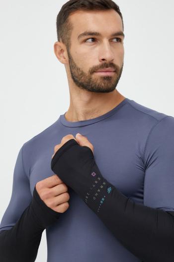 Běžecké triko s dlouhým rukávem 4F tmavomodrá barva