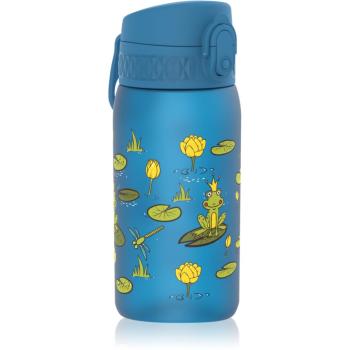 Ion8 One Touch Kids lahev na vodu pro děti Frog Pond 350 ml