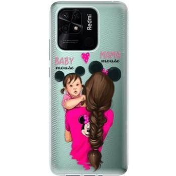iSaprio Mama Mouse Brunette and Girl pro Xiaomi Redmi 10C (mmbrugirl-TPU3-Rmi10c)