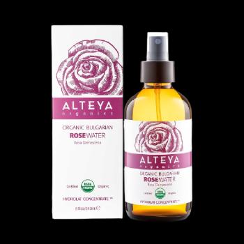 Alteya Organics Růžová voda BIO ve skle 240 ml