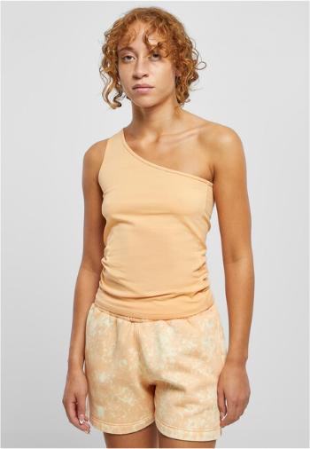 Urban Classics Ladies Asymmetric Top paleorange - M