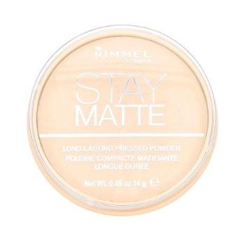 Rimmel Matující kompaktní pudr Stay Matte 14 g 001 Transparent , 14ml