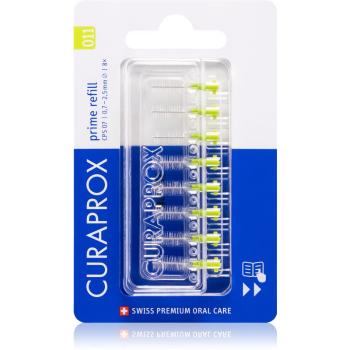 Curaprox Prime Refill náhradní mezizubní kartáčky v blistru CPS 011 1,1- 5,0 mm 8 ks