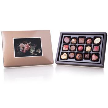 Chocolissimo - Zlatá bonboniéra s Vaší fotografii - střední 180 g