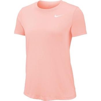 Nike DRI-FIT LEGEND Dámské tréninkové tričko, lososová, velikost M