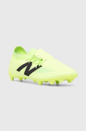 Fotbalové boty New Balance Furon Dispatch FG V7+ zelená barva, SF3FL75