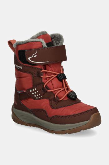 Zimní boty Jack Wolfskin vínová barva, A62143