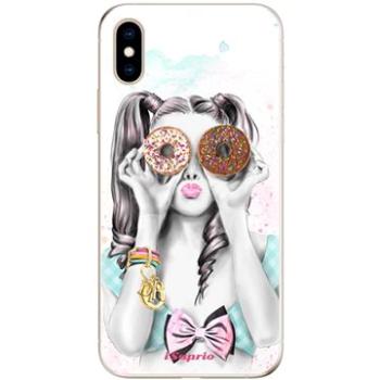 iSaprio Donuts 10 pro iPhone XS (donuts10-TPU2_iXS)