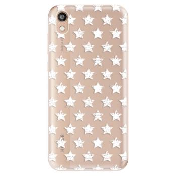 Odolné silikonové pouzdro iSaprio - Stars Pattern - white - Huawei Honor 8S