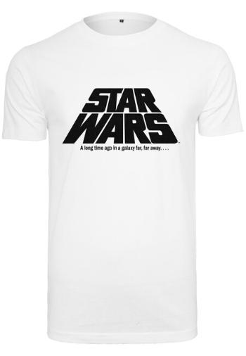 Mr. Tee Star Wars Original Logo Tee white - M