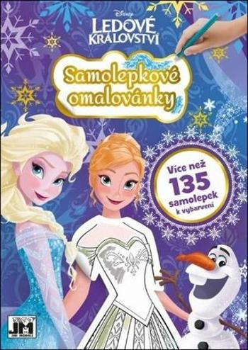 Samolepkové omalovánky Ledové království