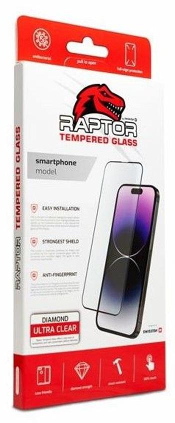 SWISSTEN Raptor diamond ultra clear 3D temperované sklo pro Apple iPhone 13 mini černé