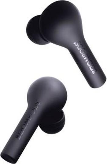 True Wireless, Bluetooth® cestovní špuntová sluchátka Boompods Bassline BTWSBK, černá