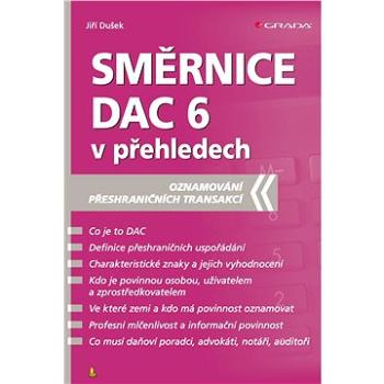 Směrnice DAC 6 v přehledech (978-80-271-2930-0)