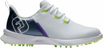 Footjoy FJ Fuel Sport White/Pink/Blue 38 Dámske golfové boty