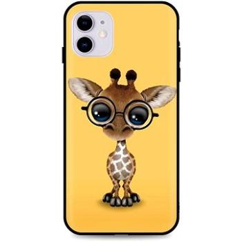 TopQ Kryt iPhone 11 silikon Cute Giraffe 48898 (Sun-48898)