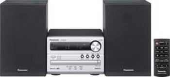 Stereo systém Panasonic SC-PM250EG-S, Bluetooth, CD, USB, stříbrná