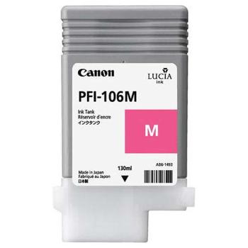 CANON PFI-106 M - originální cartridge, purpurová, 130ml