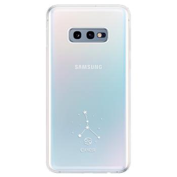 Odolné silikonové pouzdro iSaprio - čiré - Rak - Samsung Galaxy S10e