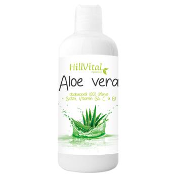 HillVital | Aloe Vera - obohacená 100% šťáva - 1000 ml