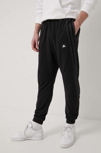 Kalhoty adidas Performance HE2265 pánské, černá barva, s aplikací